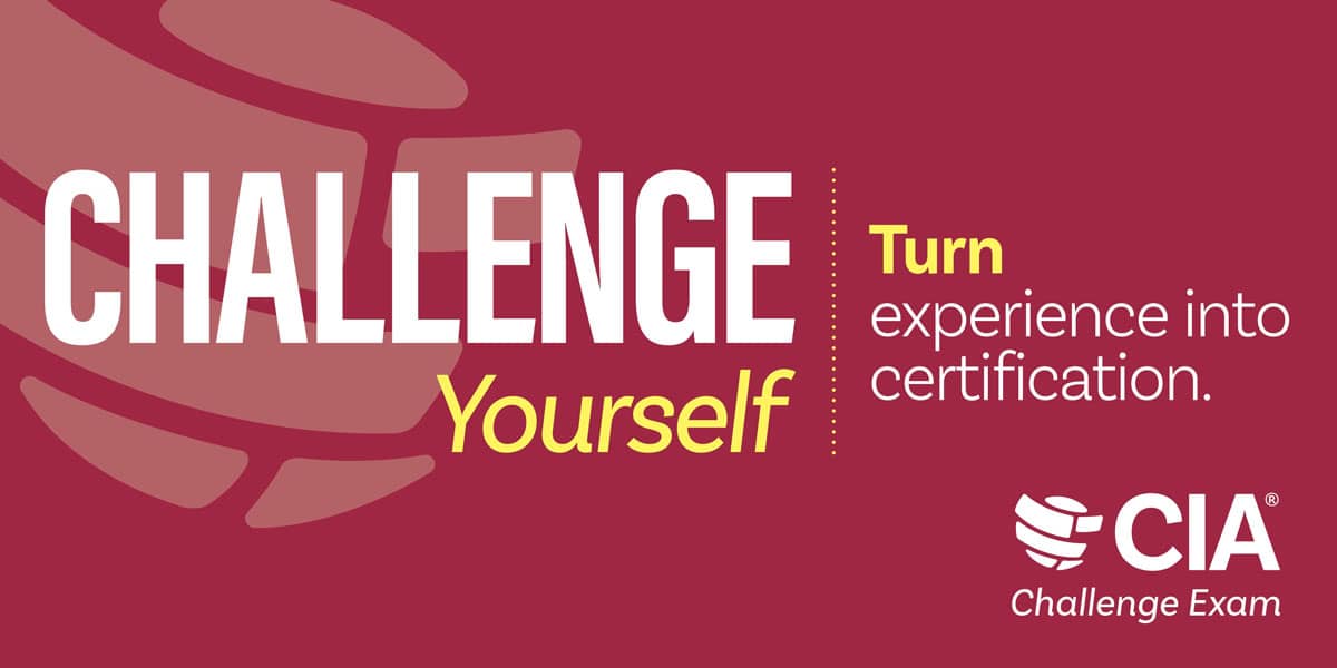 Certified Internal Auditor (CIA) Challenge Exam
