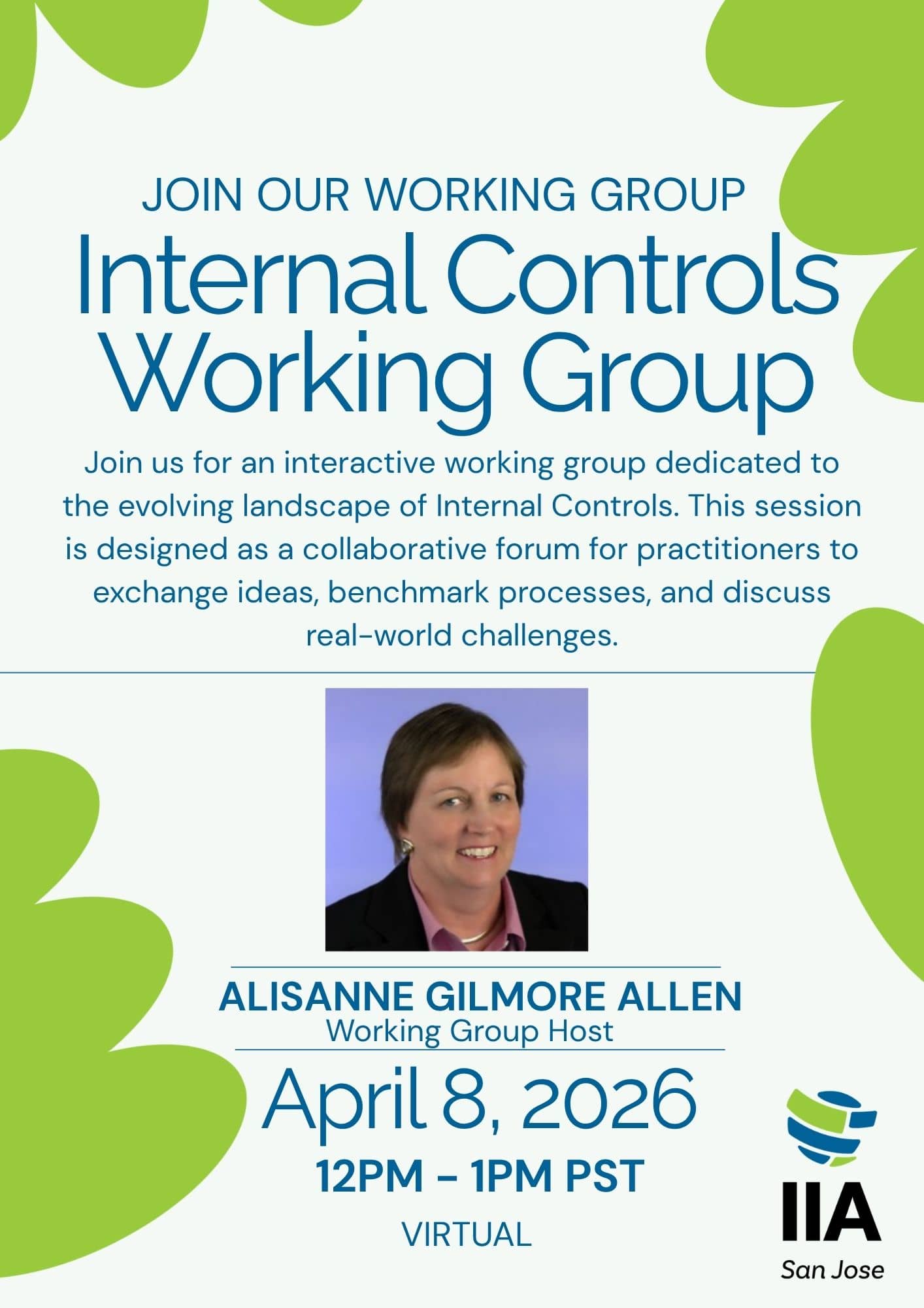 Internal Controls Working Group poster