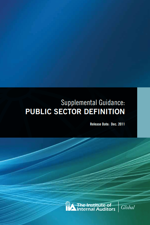 Supplemental Guidance: Public Sector Definition