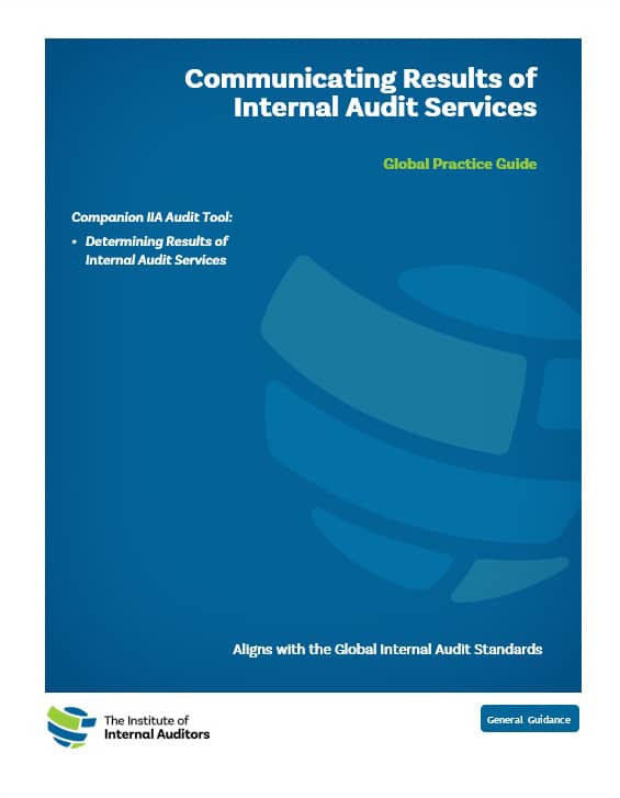 Global Practice Guide: Communicating Results of Internal Audit Services
