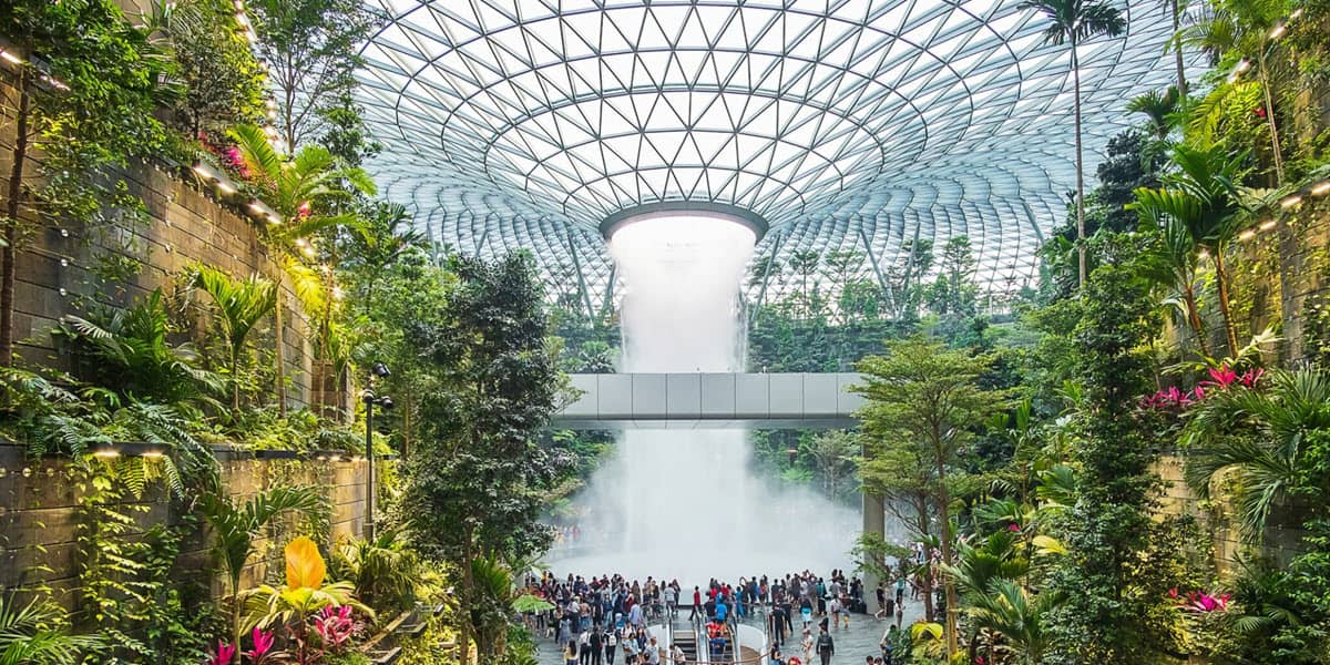 Singapore Changi Airport inside