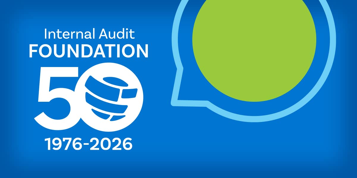 Internal Audit Foundation 50th Anniversary 1976-2026 