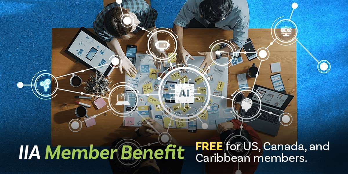 IIA Member Benefit Free for US, Canada, and Caribbean members.