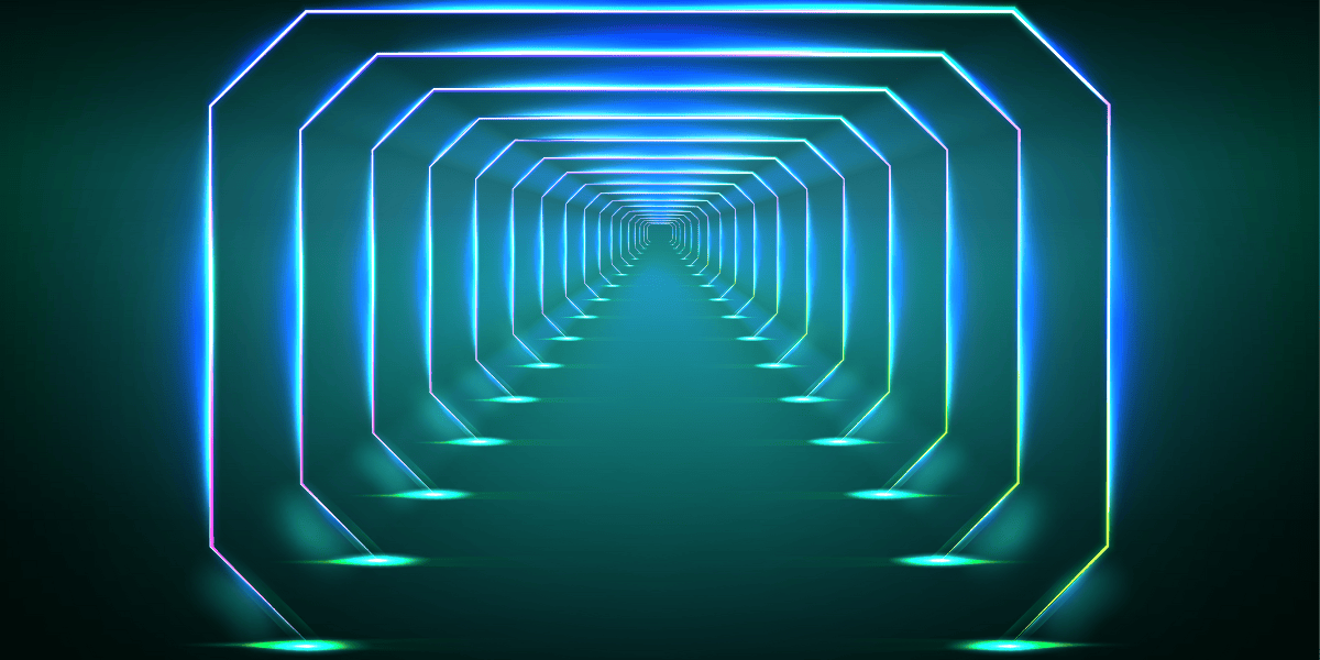 Sci-fi hallway