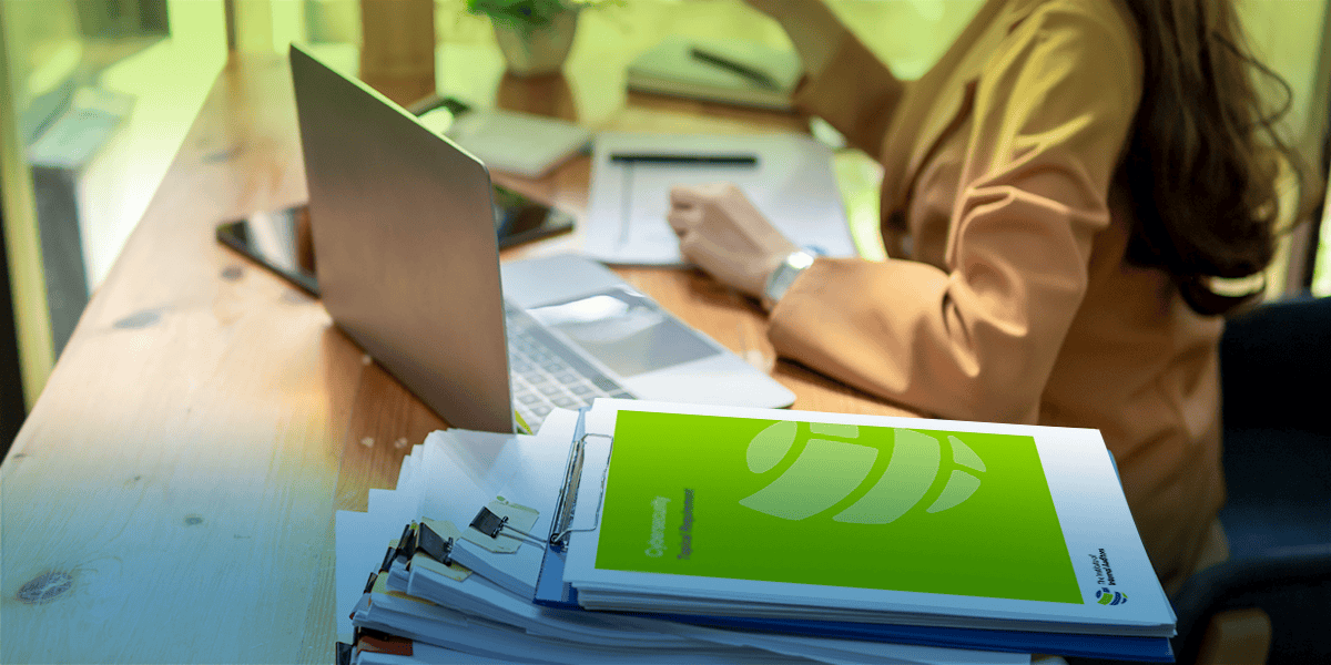 Working on a computer with topical requirements